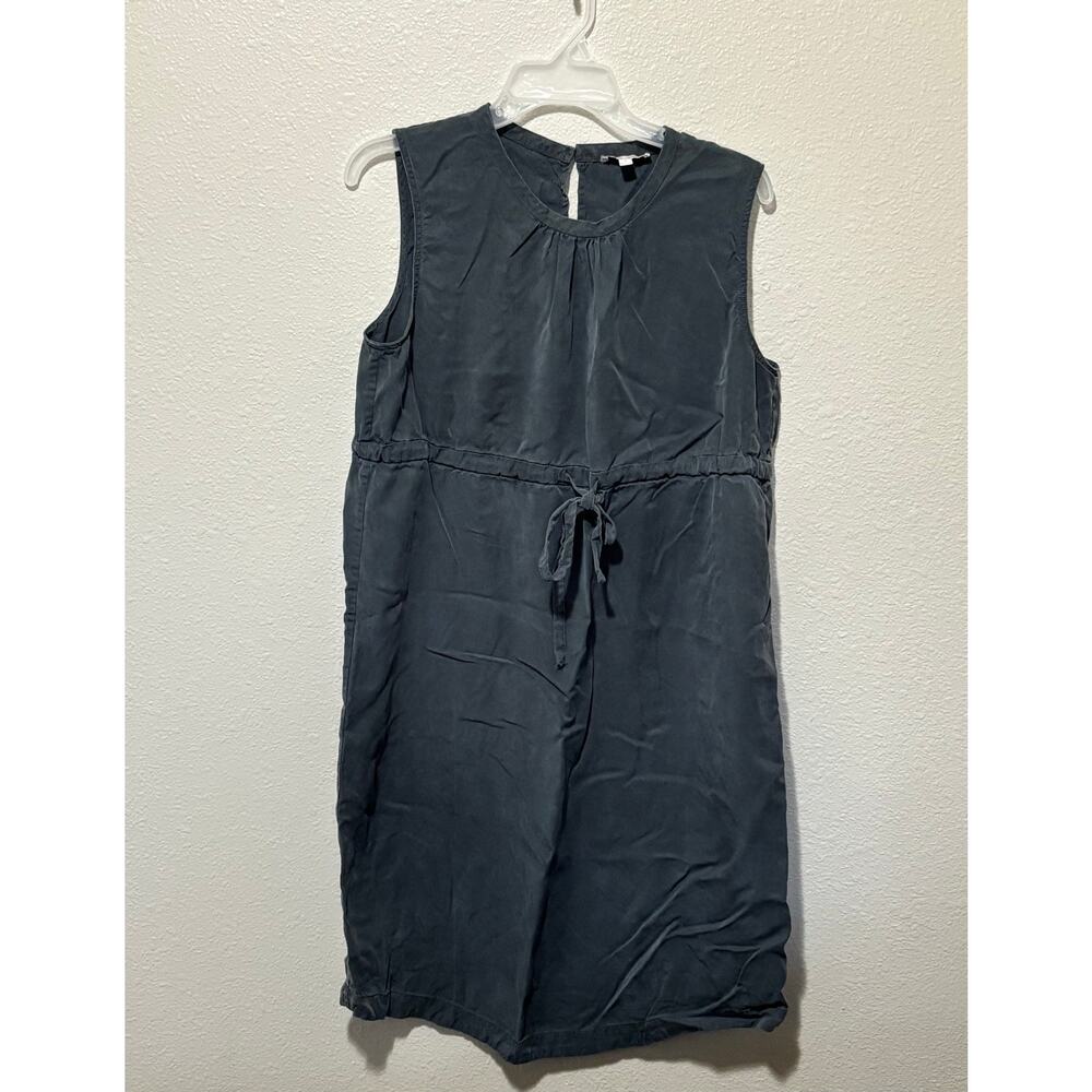 Adorable! Women’s Gap Maternity Charcoal Gray Sleeveless Dress, size M Medium